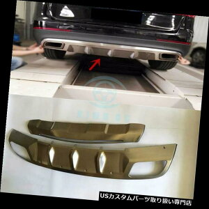 Aop[ veN^[ J[MKX 2015-2016̂߂ReFittgAop[veN^[K[ho[1set ReFit For Lincoln MKX 2015-2016 FrontRear Bumper Protector Guards Bar 1set