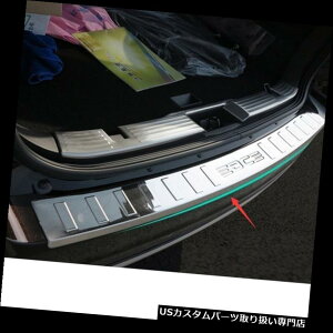 Aop[ veN^[ Ԃ̌㕔Nop[K[hveN^[Vv[gJo[veNVtH[hGbWp Car Rear Chrome Bumper Guard Protector Sill Plate Cover Protection For Ford Edge