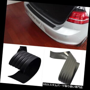 Aop[ veN^[ z_g^pubNAop[V/veN^[v[go[Jo[K[hg Black Rear Bumper Sill/Protector Plate Rubber cover Guard trim for Honda Toyota