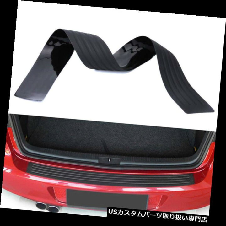 リアバンパー プロテクター ラバーフロント リア カーホイールバンパースクラッチプロテクターストリップコーナーガードステッカー Rubber