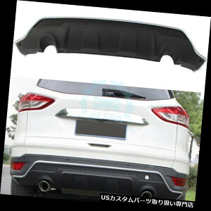 Aop[ veN^[ 1 * ABSAop[XLbhveN^[K[hv[gptH[hNK/GXP[v2017 1*ABS Black Rear Bumper Skid Protector Guard Plate For Ford Kuga/Escape 2017