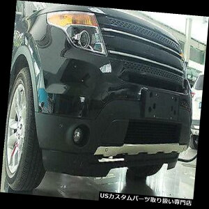 ���A�o���p�[ �v���e�N�^�[ 2�s�[�X�����t�����g���A�o���p�[�X�L�b�h�v���e�N�^�[�K�[�h�v���[�g�t�H�[�h�G�N�X�v���[���[2011-15 2pcs auto Front Rear Bumper Skid Protector Guard Plate For Ford Explorer 2011