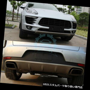 Aop[ veN^[ XeXX`[tgAv |VF}JpAop[XLbhveN^[K[hv[g Stainless steel Front  Rear Bumper Skid Protector Guard Plate For Porsch