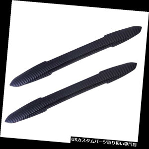 Aop[ veN^[ 2×17C`J[{t@Co[tgAop[veN^[R[i[K[hXNb`XebJ[ 2X 17 Inch Carbon Fiber FrontRear Bumper Protector Corner Guard Scratch St