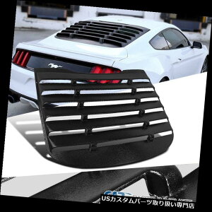 EBhE[o[ 15-18tH[h}X^OGT[VOubNAEBhE[o[TVF[hJo[ 15-18 Ford Mustang GT Racing Black Rear Window Louver Sun Shade Cover