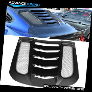 EBhE[o[ 15-18tH[h}X^OIKON V2 ABSAEBhE[o[ɃtBbg Fits 15-18 Ford Mustang IKON V2 ABS Rear Window Louver