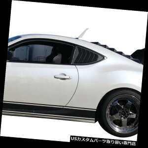 EBhE[o[ A1/4NH[^[EBhE[o[pltBbg13-18TCIFRSXoBRZg^86 Rear 1/4 Quarter Window Louver Panel fit 13-18 Scion FRS Subaru BRZ Toyota 86