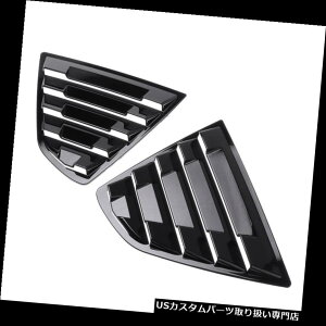 EBhE[o[ 2018Ng^J2PCSubNTChxgEBhEXN[v[o[gJo[ Fits For 2018 Toyota Camry 2PCS Black Side Vent Window Scoop Louver Trim Cover