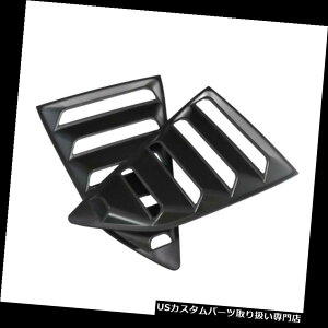 EBhE[o[ J}̂߂MagiDealԂ̃TChEBhE[o[XN[vJo[UC MagiDeal Car Side Window Louvers Scoop Cover False Air Vent for Camaro
