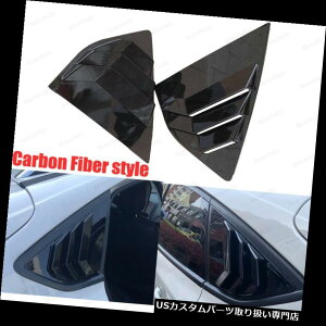 �E�B���h�E���[�o�[ �t�H�[�h�t�H�[�J�XST RS MK3�n�b�`�o�b�N�̃y�A�p�J�[�{���t�@�C�o�[�E�B���h�E�T�C�h���[�o�[�x���g Carbon Fiber Window Side Louvers Vent For Ford Focus ST RS MK3 Hatchback A PAIR �y���s