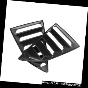 EBhE[o[ J}p2s[XTChEBhENH[^[XN[v[o[Jo[xggJ[̑ 2Pcs Side Window Quarter Scoop Louver Cover Vent Trim Car Decor for Camaro