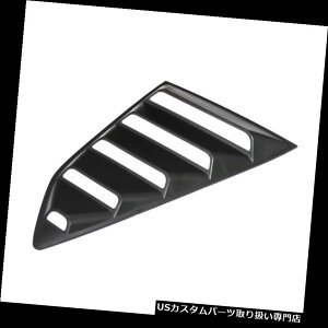 EBhE[o[ J}̂߂4{̎Ԃ̃TChEBhE1/4[o[XN[vJo[xgX^COXebJ[ 4Pcs Car Side Window 1/4 Louvers Scoop Cover Vent Styling Sticker for Camaro