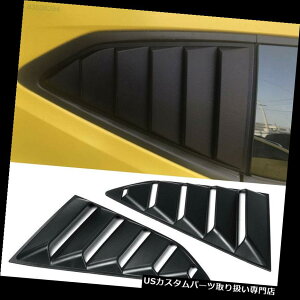 EBhE[o[ V{[J}pBA9B 1/4NH[^[[o[Jo[xgATChEBhEubN BA9B 1/4 Quarter Louver Cover Vents Rear Side Window Black for Chevy Camaro