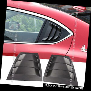 EBhE[o[ }c_3 Axela 2014-2018pubNABSAEBhENH[^[[o[Jo[g2 For Mazda 3 Axela 2014-2018 Black ABS Rear Window Quarter Louver Cover Trim 2pcs