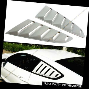 �E�B���h�E���[�o�[ �t�H�[�h�}�X�^���O2015-2018 GT�T�C�h�x���g�E�B���h�E�N�H�[�^�[�X�N�[�v���[�o�[�v���C�}�[�J�o�[�p For Ford Mustang 2015-2018 GT Side Vent Window Quarter Scoop Louver Primer Cover �y��