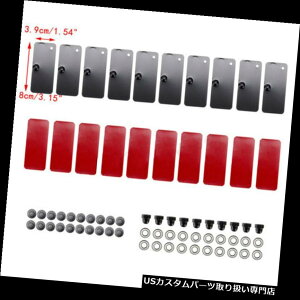 EBhE[o[ ԑ[o[pn[hEFAttLbgmCYጸ Car Window Louver Replacement Hardware Mounting Installation Kit Noise Reduce