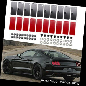 EBhE[o[ 㕔[o[tLbgDIY 8cm x 3.9cm Rear Window Louver Installation Kits DIY 8cm x 3.9cm Car