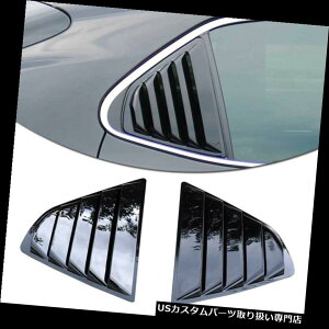 EBhE[o[ tBbg2018g^Ĵ鍕ABSfގԂ̃ATChNH[^[EBhE Fit 2018up Toyota Camry Glossy Black ABS Material Car Rear Side Quarter Window