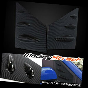 EBhE[o[ 15-17 SUBARU WRX / STIJ[{t@Co[bNTCh[o[SCOOP COVERS VENT FOR 15-17 SUBARU WRX/STI CARBON FIBER LOOK SIDE WINDOW LOUVERS SCOOP COVERS VENT