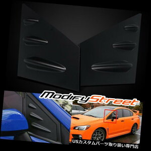 EBhE[o[ 2015-2017 SUBARU WRX / STIubNtgTChEBhE[o[SCOOPJo[Jo[ FOR 2015-2017 SUBARU WRX/STI BLACK FRONT SIDE WINDOW LOUVERS SCOOP COVERS VENTS