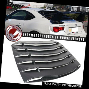 �E�B���h�E���[�o�[ �t�B�b�g13-18�X�o��BRZ�T�C�I��FR-S���A�E�B���h�E���[�o�[���C���T���E�B���h�K�[�h Fits 13-18 Subaru BRZ Scion FR-S Rear Window Louver Rain Sun Wind Guard �y���s�A���i�z