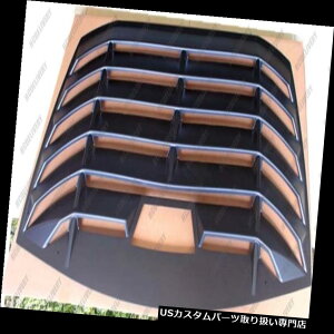 EBhE[o[ 12-2018XoBRZg^GT86 2017̂߂̍ABS㕔[o[Jo[ Black ABS Rear Window Louvers Cover for 12-2018 Subaru BRZ Toyota GT86 2017