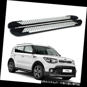�T�C�h�X�e�b�v KIA SOUL RUNNING BOARD�T�C�h�K�[�h�v���e�N�^�[�T�C�h�X�e�b�v�̎菇2015-2019 FIT FOR KIA SOUL RUNNING BOARD SIDE GUARD PROTECTOR SIDE STEP ALMOND 2015-2019 �y���s�A���i�z