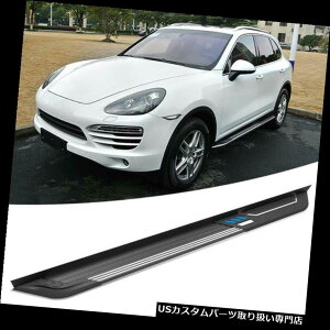 TChXebv A~jEjO{[hTChXebvNerfo[tBbg|VFJCG2011-2017 Aluminium Running Board Side Step Nerf Bar Fit For Porsche Cayenne 2011-2017