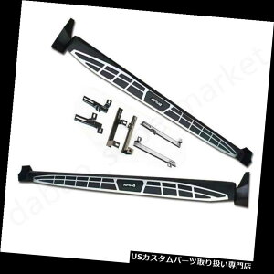 TChXebv g^RAV4 2013-2018jO{[hTChXebvNerfo[p̐VA~tBbg NEW aluminium fit FOR Toyota RAV4 2013-2018 running board side step Nerf bar