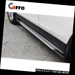TChXebv g^RAV4 2016-2017N̂߂ɑ傫ݔTChXebv𓮂ĂA~jENerfo[ Aluminium Nerf Bars Running Board Side Step Great For Toyota RAV4 2016-2017