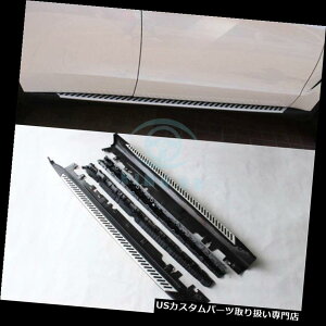 TChXebv BMW X 5 F 15 2014N-2017N̂߂̃A~jEŒTChXebv̘ANerf_ Aluminium Fixed Side Step Running Board Nerf Bar Board For BMW X5 F15 2014-2017