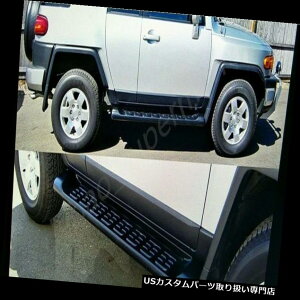 TChXebv A~jO{[hTChXebvNerfo[FJN[U[2007-2016ɓK aluminium running board side step Nerf bar Fits for FJ Cruiser 2007-2016