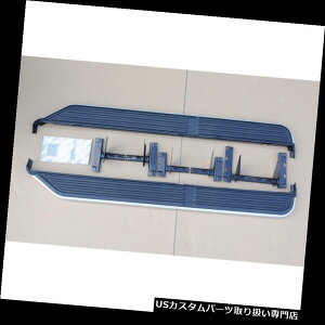 サイドステップ MAK 2ランニングボードサイドステップナーフバーセット05-09ランドローバーディスカバリー3 LR3 MAK 2 Running Board Side Step Nerf Bars Set For 05-09 Land Rover Discovery 3 LR3