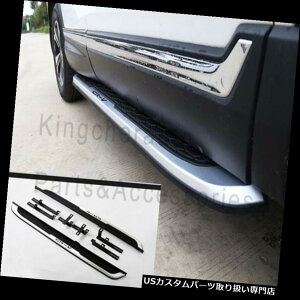 TChXebv 2{jO{[hTChXebvNerfo[veN^[tBbgpz_CRV CR-V 2017 2018 2Pcs running board side step Nerf bar protector fit for HONDA CRV CR-V 2017 2018