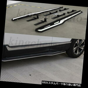TChXebv 2{jO{[hTChXebvNerfo[veN^[tBbgz_CRV CR-V 2017-2019 2Pcs running board side step Nerf bar protector fit for HONDA CRV CR-V 2017-2019