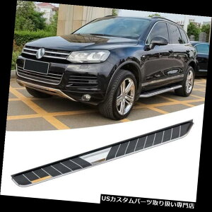 TChXebv A~jO{[hTChXebvNerfo[tBbgVWtHNX[QgDAO2011-2018 Aluminium Running Board Side Step Nerf Bar Fit VW Volkswagen Touareg 2011-2018