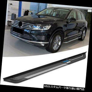 TChXebv A~jO{[hTChXebvNerfo[tBbgVWtHNX[QgDAO2011-2018 Aluminium Running Board Side Step Nerf Bar Fit VW Volkswagen Touareg 2011-2018