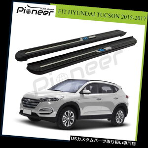 TChXebv A~jO{[hTChXebvNerfo[tBbgq_Cc[\2015-2017 Aluminium Running Board Side Step Nerf Bar Fit Hyundai Tuson 2015-2017
