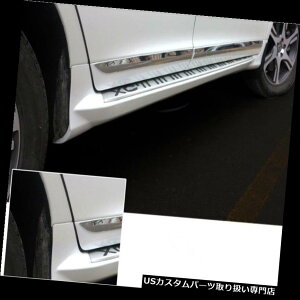 TChXebv 2{̓{{XC60 XC 2013-2017A~jO{[hTChXebvi[to[pɃtBbg 2Pcs fits for VOLVO XC60 XC 2013-2017 aluminium Running board side step Nerf bar