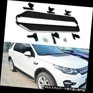 TChXebv h[o[fBXJo[X|[c15-17̂߂̃jO{[hNerfo[OTChXebv Running Board Nerf Bars Exterior Side Step For Land Rover Discovery Sport 15-17