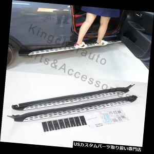 �T�C�h�X�e�b�v Kia Stonic 2017 2018 2019�����j���O�{�[�h�T�C�h�X�e�b�vNerf�o�[�p2���� 2Pcs fits for Kia Stonic 2017 2018 2019 running board side step Nerf bar �y���s�A���i�z