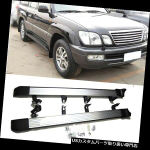 �T�C�h�X�e�b�v Lexus LX470 2004-07�����j���O�{�[�hNerf�o�[�X�e�b�v�{�[�h�p�̍ŐV�X�^�C���̃T�C�h�X�e�b�v Newest Style Side Step For Lexus LX470 2004-07 Running Board Nerf Bar Step Board �y���s�A���i�z