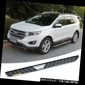 �T�C�h�X�e�b�v �t�H�[�h�G�b�W2015-2018�A���~�����j���O�{�[�hNerf�o�[�p�̐V�����T�C�h�X�e�b�v�t�B�b�g New Side Step Fit for Ford Edge 2015-2018 Aluminium Running Boards Nerf Bar �y���s�A���i�z
