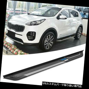 TChXebv KIA Sportage 2016 2017 2018TChXebvi[to[p̐VX^C̃jO{[htBbg New Style Running Board Fit for KIA Sportage 2016 2017 2018 Side Step Nerf Bar
