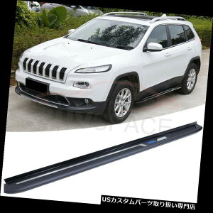 �T�C�h�X�e�b�v �W�[�v�`�F���L�[2014-2018�����j���O�{�[�hNerf�o�[�p�̐V�����f�U�C���T�C�h�X�e�b�v�t�B�b�g New Design Side Step fit for Jeep Cherokee 2014-2018 Running Board Nerf Bar �y���s�A���i�z