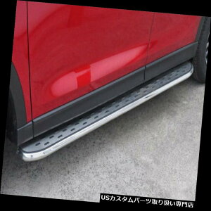 TChXebv }c_CX-5 2017 2018TChXebvi[to[vbgtH[jO{[hpVo[tBbg Silver Fit for Mazda CX-5 2017 2018 Side Step Nerf Bar Platform Running Board