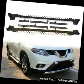 サイドステップ 日産エクストレイルローグ2014-2017ランニングボードNerfバーキャリア用サイドステップフィット Side Step fit for Nissan X-Trail Rogue 2014-2017 Running Board Nerf Bar Carrier