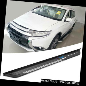 TChXebv OHAEg_[2013-2018jO{[hNerfo[p̐VTChXebvtBbg New Side Step Fit For Mitsubishi Outlander 2013-2018 Running Boards Nerf Bar