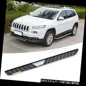 �T�C�h�X�e�b�v �W�[�v�`�F���L�[2011-2018�����j���O�{�[�hNerf�o�[�̂��߂̐V�����f�U�C���T�C�h�X�e�b�v�t�B�b�g New Design Side Step fit for Jeep Cherokee 2011-2018 Running Board Nerf Bar �y���s�A���i�z