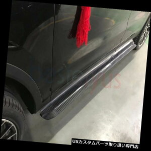 サイドステップ ポルシェカイエン2018ランニングボードNerfバー2 PCS用プラットフォームサイドステップ Platform Side Step for Porsche Cayenne 2018 Running Board Nerf Bar 2 PCS